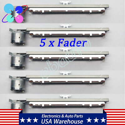 #ad 5PCS New Replacement FADER Fit For BEHRINGER X32 MOTOR 44 Feets 8 Feets 8 Pins $113.00
