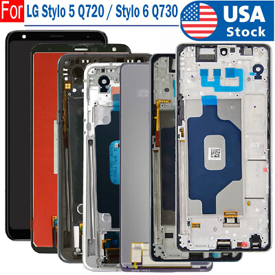 #ad For LG Stylo 5 Q720 LM Q720PS Stylo 6 Q730 LCD Touch Screen Digitizer Replace $39.99