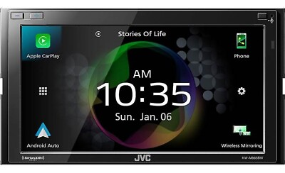 #ad JVC KW M865BW Digital multimedia receiver does not play CDs $399.98