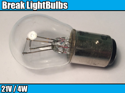 #ad 1x Light Bulb Osram 21V 4W AMPUL PARK 1016 Parking Light Brake Lamp GBP 9.42