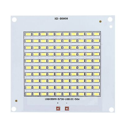#ad LED Chip LED COB Lamp Beads for Spotlights Square 30V to 36V SMD5730 10W to 200W $9.74
