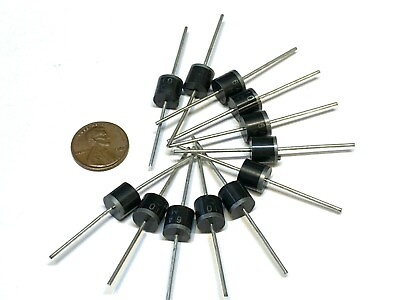 #ad 12 Pieces Switching Schottky Rectifier Diode 1000v 6a 12pcs 6 amp axial 1kv B13 $9.10
