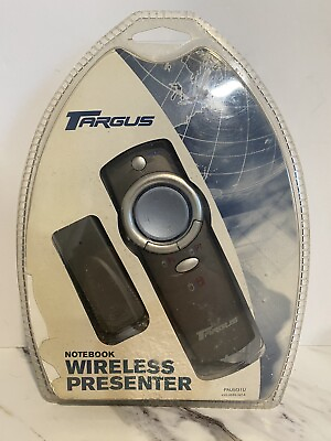 New Targus Notebook Wireless Presenter w Laser Pointer 50 Foot Range PAUM31U $17.50