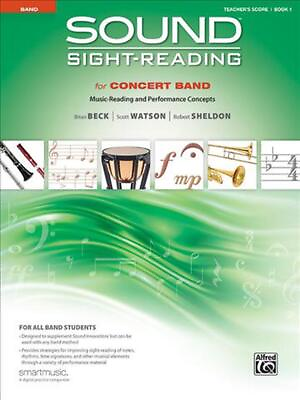 Sound Sight Reading for Concert Band Book 1: Music Reading and Performance Conc AU $138.48