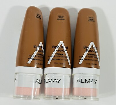 #ad Almay Best Blend Forever Makeup SPF 40 1 fl oz #200 CAPPUCCINO NEW Beauty $12.00