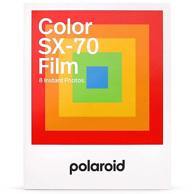 #ad #ad New Sealed Polaroid SX 70 Color Film for all Polaroid SX 70 Cameras 8 Photos $22.99