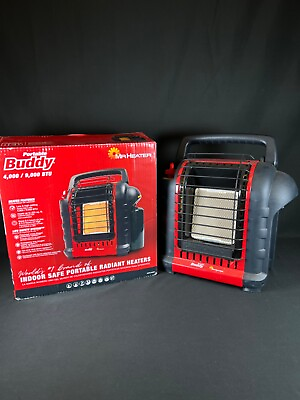 #ad Mr. Heater Portable Buddy 9000 BTU Propane Heater MH9BX $50.00