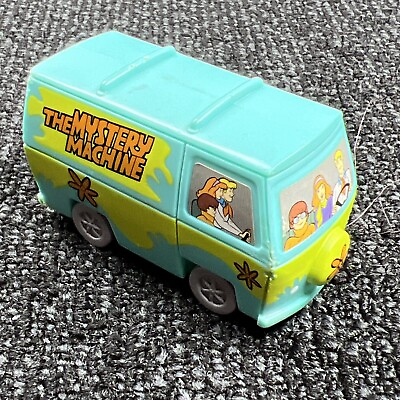 #ad Vtg Mystery Machine Scooby Doo Toy 2001 Hanna Barbera Multicolor Collectible $11.99