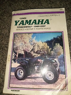 #ad Yamaha Timber wolf Repair Manual . 1989 1997. Clymer M489. $30.00
