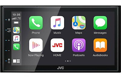 #ad New JVC KW M560BT 2 DIN 6.8quot; Media Player USB Mirroring Android iPhone Bluetooth $219.90
