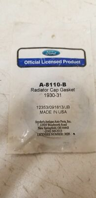 #ad Ford Model A Radiator Cap Gasket A 8110 B $2.98