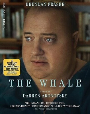 #ad The Whale New Blu ray Digital Brendan Fraser and Samantha Morton With Slipc $17.35
