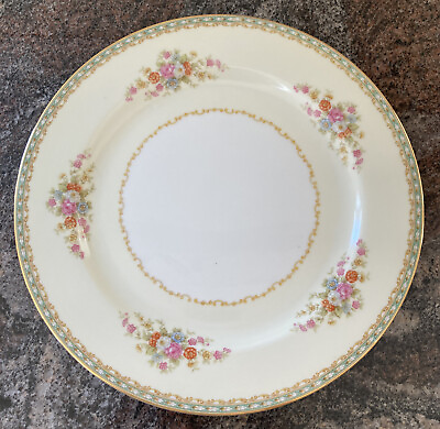 #ad Noritake Camelot Dinner Plate 1940s Vintage Fine China Shabby Cottage 10” Floral $12.99