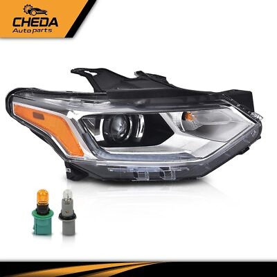 #ad Headlight W LED DRL Passenger Side HID Fit For 2018 2021 Chevy Traverse $145.88