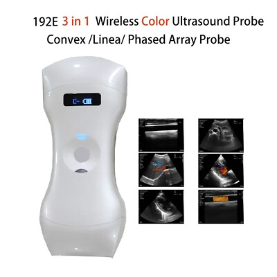 #ad 192 Elements Wireless Ultrasound Probe scanner support iOS Android Windows $2350.00