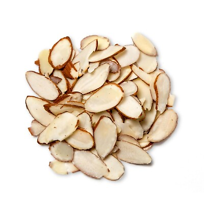 #ad California Natural Sliced Almonds — Raw Unblanched Almond Nuts Kosher Vegan $14.29