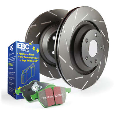 #ad EBC S2KF1157 S2 Kits Greenstuff Pads and USR Rotors $253.99