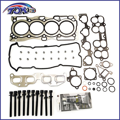 #ad Brand New Engine Head Gasket Set W Bolts For 02 06 Nissan Altima Sentra 2.5L $47.22