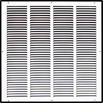 #ad Steel Return Air Grille HVAC Duct Cover Grill White Many Size Options $15.99