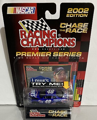 #ad NASCAR Racing Champions 2002 Edition Chase The Race #48 Jimmy Johnson 1:64 T16 $14.97