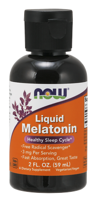#ad NOW Foods Liquid Melatonin 3 mg 2 fl. oz. $7.99