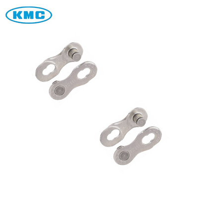 #ad 2Pairs KMC 9 10 11 12 Speed Missing Link Sliver Fits Shimano Master Quick Link $5.89