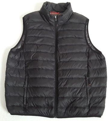 #ad Duck Down Vest Puffer Bodywarmer Coat Jacket Quilted Lightweight Packable XL Men $69.91