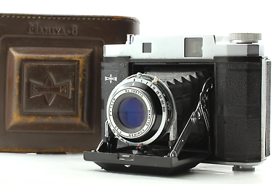 #ad 〖MINT〗 Mamiya Six 6 Model P 6x6 Film Rangefinder Camera w Case From JAPAN $199.99