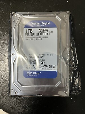#ad Western Digital WD Blue WD10EZEX 1 TB 3.5quot; SATA III Desktop Hard Drive $18.99