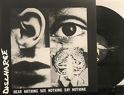 Discharge Hear Nothing See Nothing Say Nothing LP 2010 Havoc Records – HC1243 $34.95