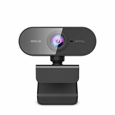 Webcam Auto Focusing Web Camera Full HD Cam Microphone For PC Laptop 1080P 1K 2 $9.87