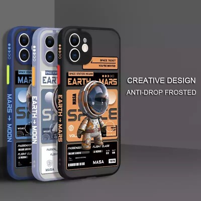 #ad Silicone iPhone Case Astronaut Designed Fits iPhone Xr X 11 11plus 12 12 $7.99
