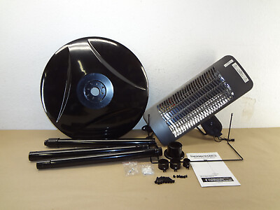 #ad Garage Heater 1500W Outdoor Heater w 3 Heat Levels 75” Adjustable Stand 120V $80.99