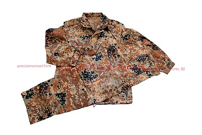 #ad Rare Genuine China PLA 03 Plateau Desert Flecktarn Camo BDU Uniform Many Sizes $110.00