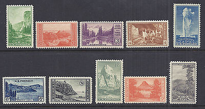 #ad US 1934 National Parks Year Set of 10 Complete 740 749 MNH F VF OR BETTER $7.99