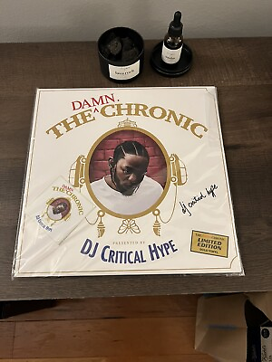 #ad The DAMN. Chronic SIGNED 400 Vinyl LP Kendrick Lamar Dr. Dre DJ Critical Hype $92.99