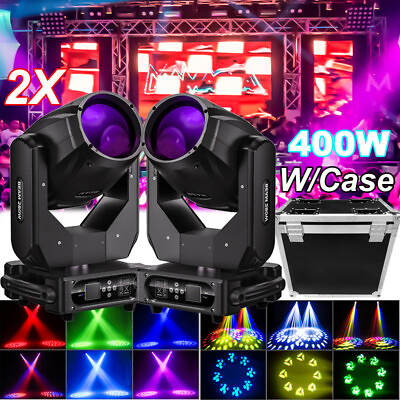 400W LED Moving Head Light RGBW Gobo Beam Stage Spot Lighting DJ Disco DMXamp;Case $139.99