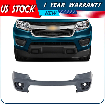 #ad New Primed Front BUMPER COVER GM1000993 for 15 16 17 18 19 20 CHEVY COLORADO $114.89
