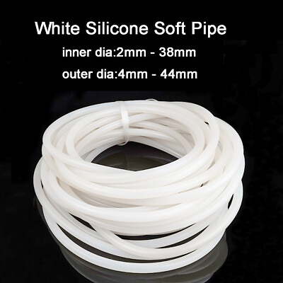 #ad Silicone Vacuum Hose Pipe Tube Water Air ID 2mm 3mm 4mm 5mm 6mm 7mm 8mm 9mm 38mm $96.48