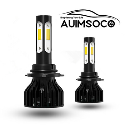 #ad 4 Sides 9005 9145 9140 HB3 H10 LED Headlight Kits High Low Beam Fog Bulbs 6000K $29.99