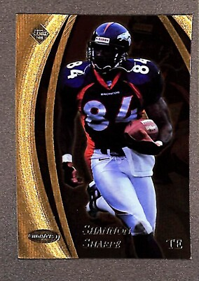 #ad 1998 Collectors Edge Masters #57 Shannon Sharpe Gold Redemption 500 $6.99