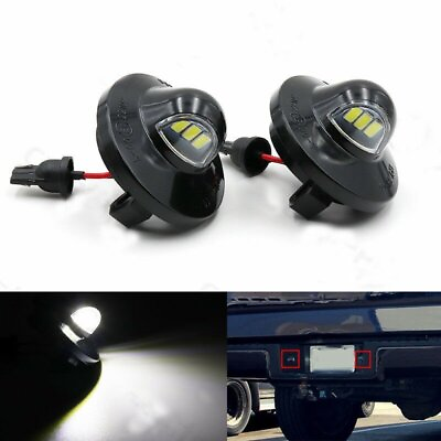 #ad 2x LED License Plate Light Tag Lamp Assembly Replacement for Ford F150 F250 F350 $10.99