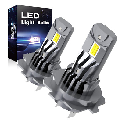 #ad 2x H7 LED Headlight Bulb Kit High Low Beam 100W 40000LM Super Bright 6500K White $54.99