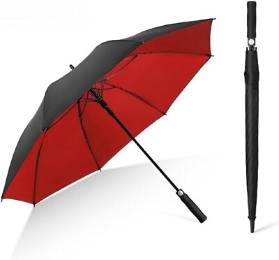 #ad 2PCS 47 Inch Fibre Golf Automatic Open Umbrella Outdoor Business Activity $19.99