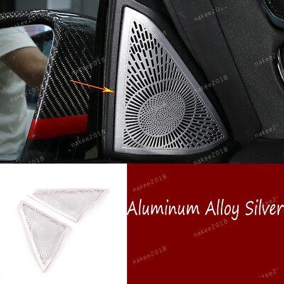 #ad 2×Alloy ABS Tweeter Audio Speaker Trim For Mercedes Benz E Class W212 2012 2015 $23.91