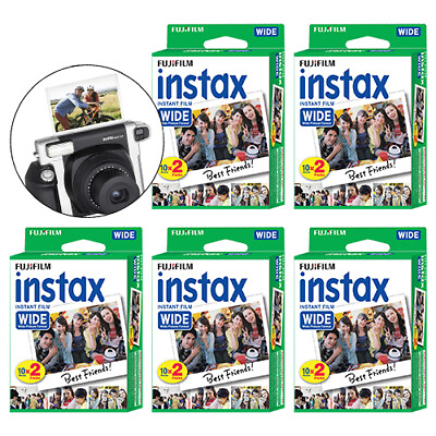 #ad Fujifilm INSTAX WIDE Fuji Instant Film 100 Sheets for Wide 300 Instant Cameras $99.95