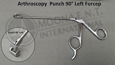 #ad Arthroscopy 90° Left Punch Forceps 13cm Lenght Orthopedics Instruments $162.50