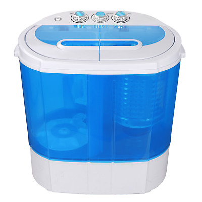 #ad Compact lightweight Portable Washing Machine 10lbs Washer w Spin Cycle Dryer $95.58