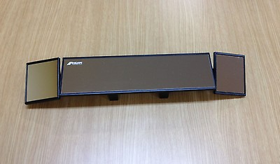 JDM 11quot; to 16 quot;UNIVERSAL 3 SEC. PANORAMIC REAR VIEW MIRROR W 2 EXTENDERS M 65 $29.95