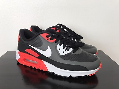 #ad Size 4.5 Mens 6 Womens Nike Air Max 90 G Golf Shoe Infrared Black Red CU9978 010 $74.95